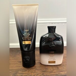 AWARD WINNING Oribe Gold Repair & Restore Shampoo and Conditioner set.